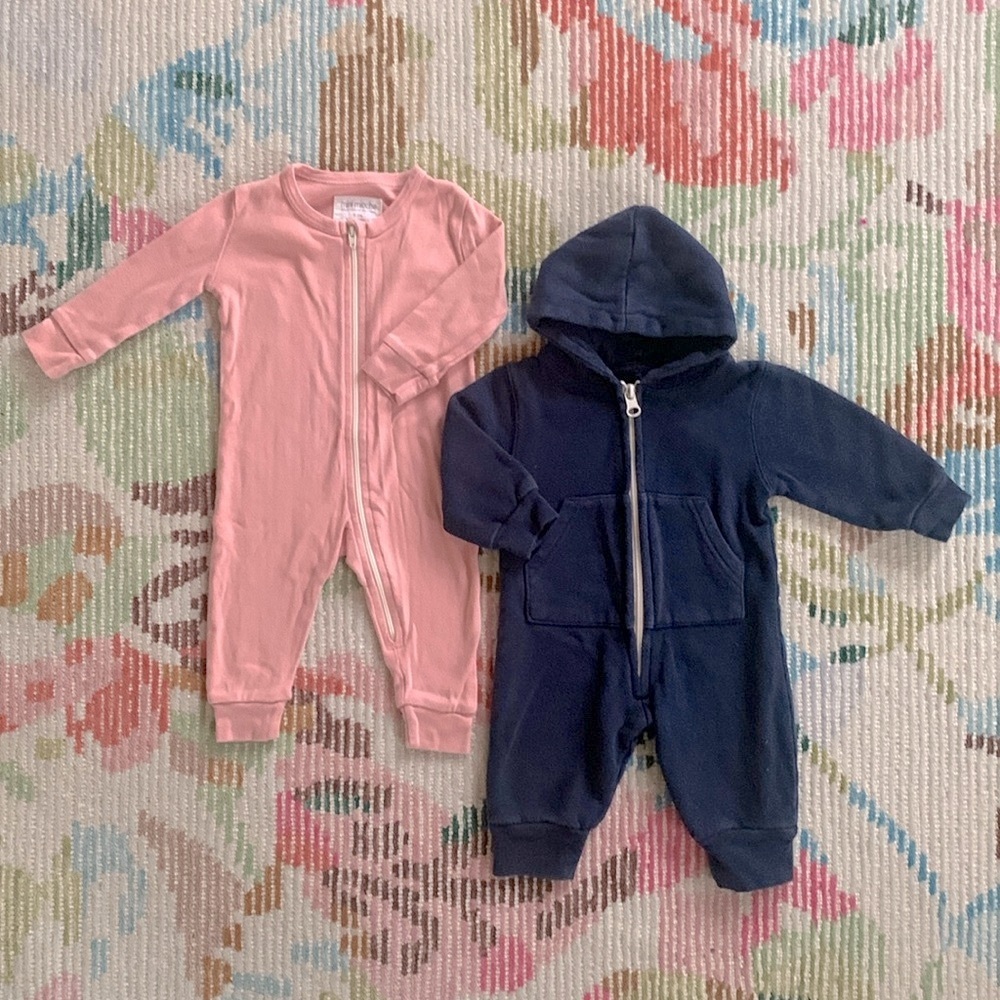 Mini Mioche Organic Cotton Sweatsuit & Sleeper 0-3 months